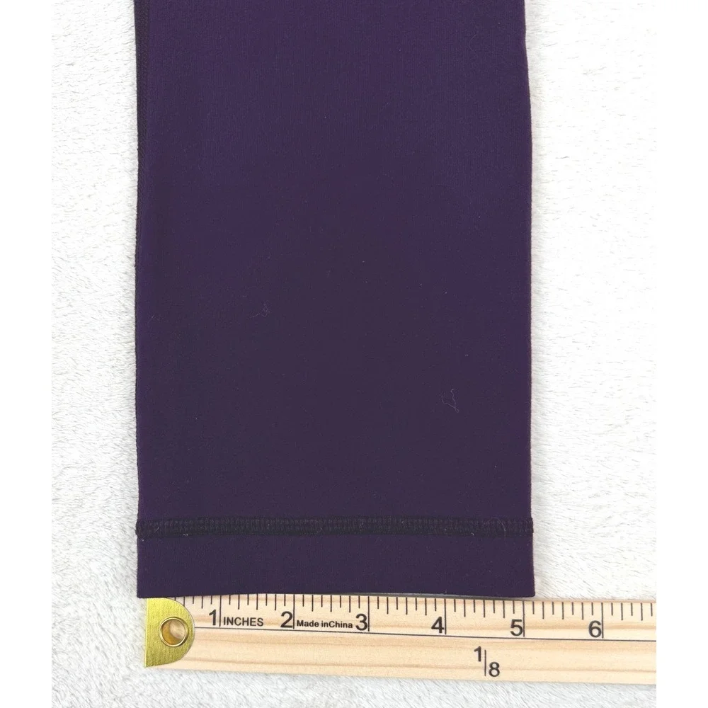 Lululemon Wunder‎ Under Crop Purple Yoga Leggings Size 6